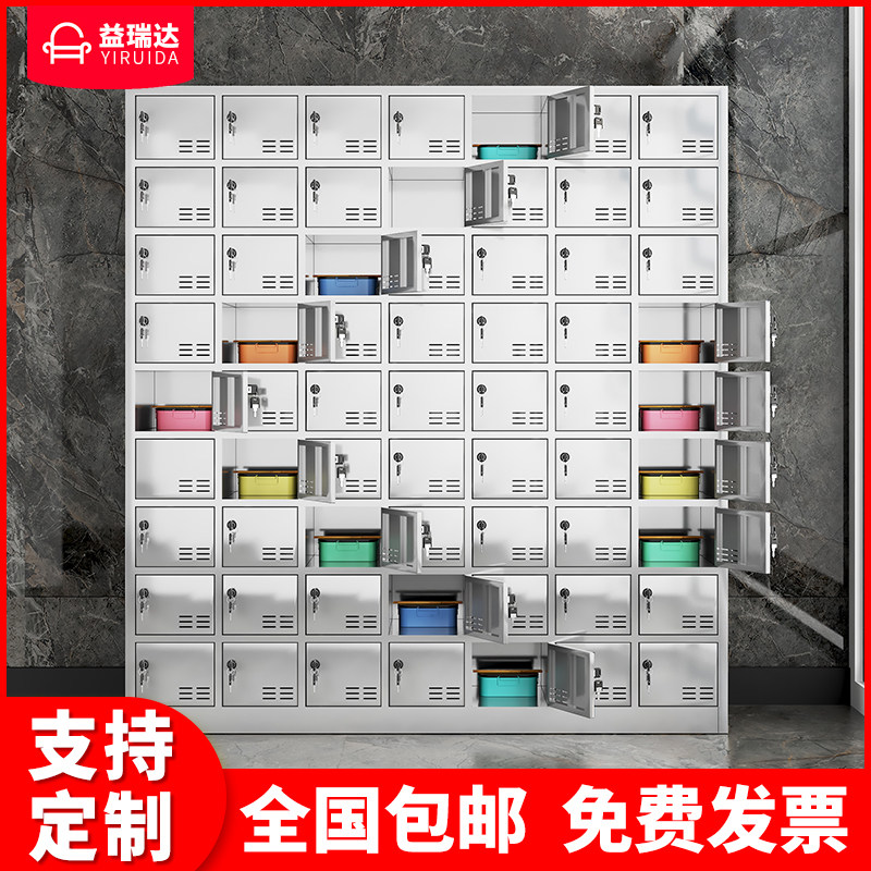不锈钢食堂餐具柜60门碗柜员工多门柜学校餐厅储物饭盒柜碗筷柜子