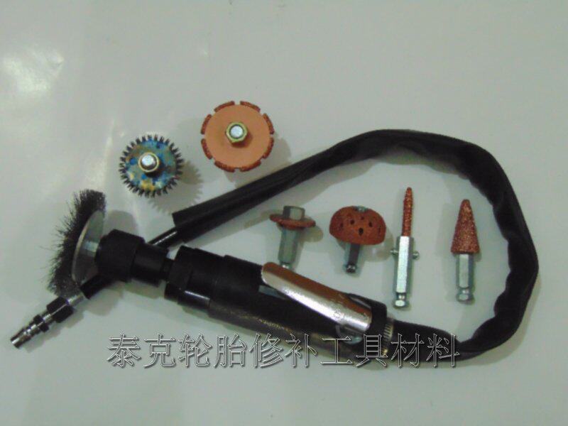 低速打磨机打磨套装 齿轮扁平碗状锥形 低速打磨机 轮胎打磨工具