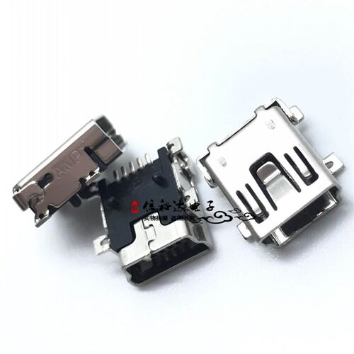 KMBX-SMT-5S-S-30TR 1734035-2 Mini-USB2.0母座接口TYPE-B型5POS