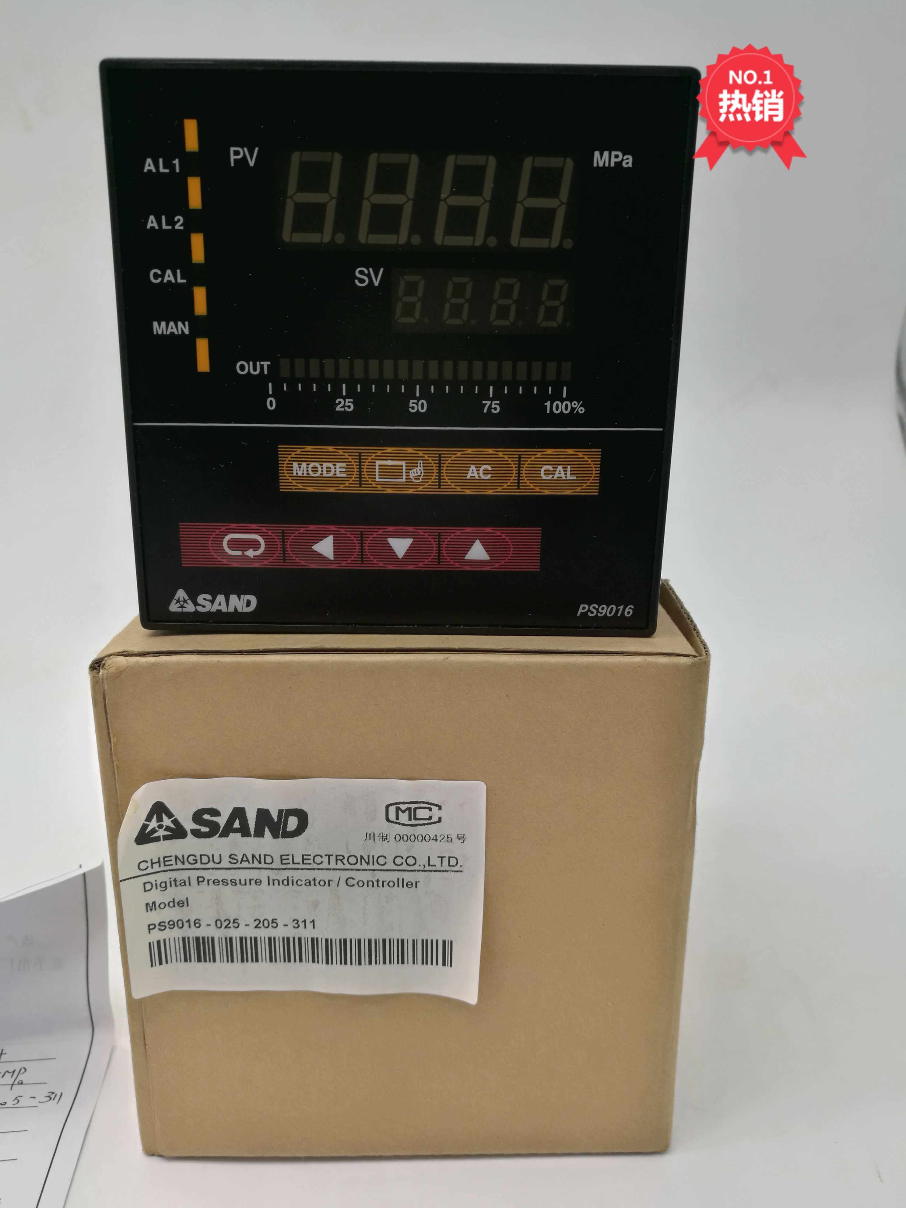 SAND高温熔体压力显示表PS9016-025-205-311成都先达电子有限公司