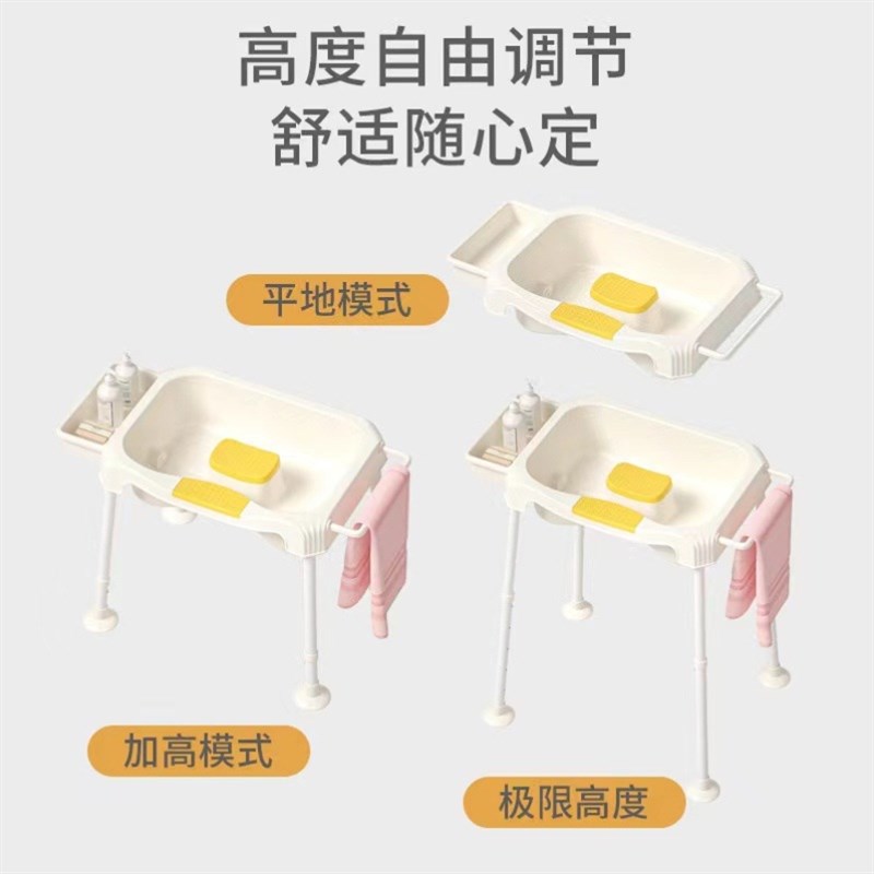 洗头盆卧床病人用老人瘫痪洗头神器平躺式移动床上洗发躺椅孕妇