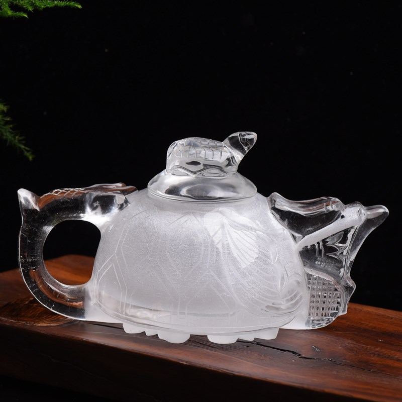 石材茶壶纯手工雕刻泡茶壶单壶耐热煮茶烧水壶2021新款
