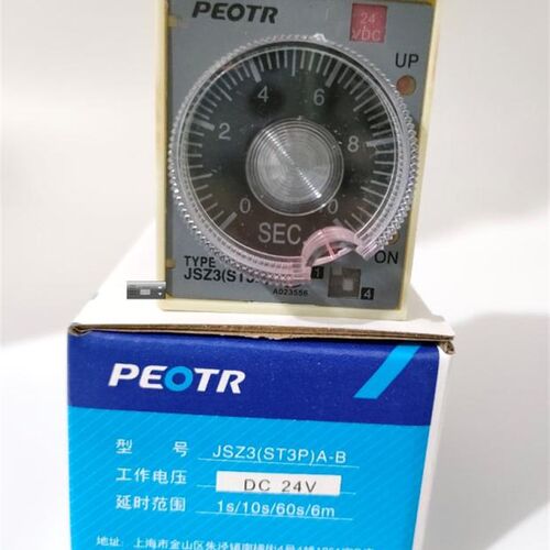 普正JSZ3A-B ST3PA-B通电延时继电器1S/10S/60S/6M 380V220V 110V