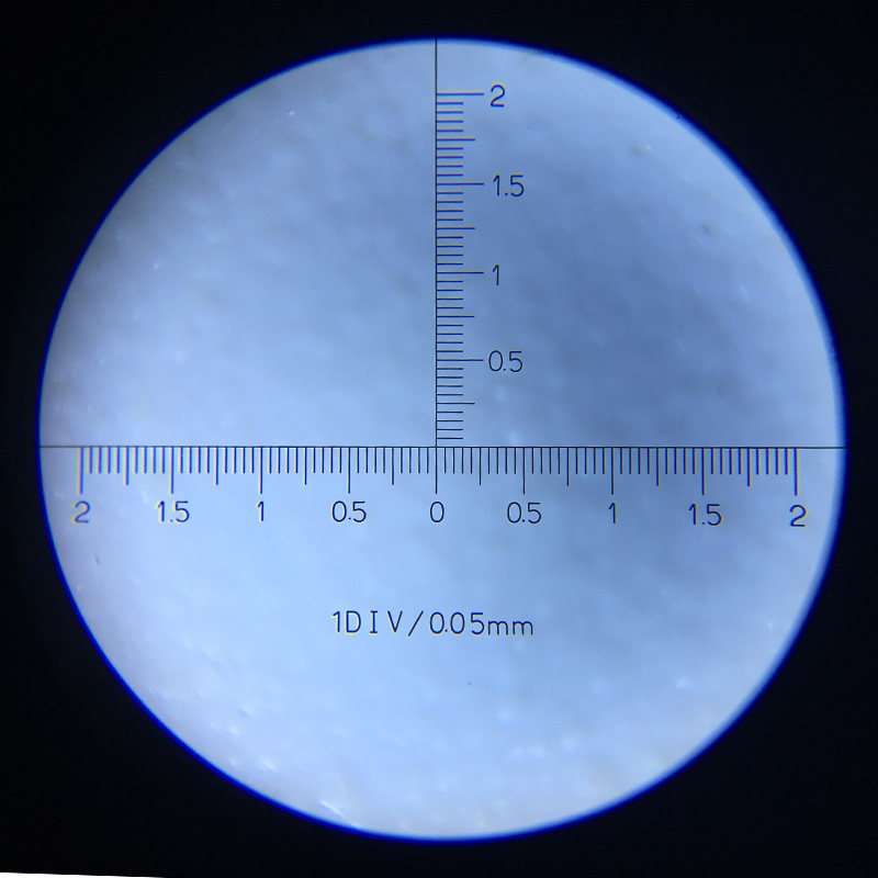 猫头鹰高清40倍放大镜刻度0.05mm便携纺织印刷工业显微镜0.02格值