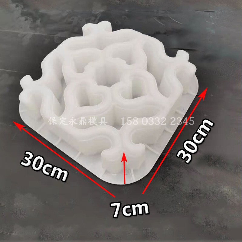 水泥镂空砖花窗模具混凝土古建围墙通风装饰模型仿古花砖塑料磨具图片