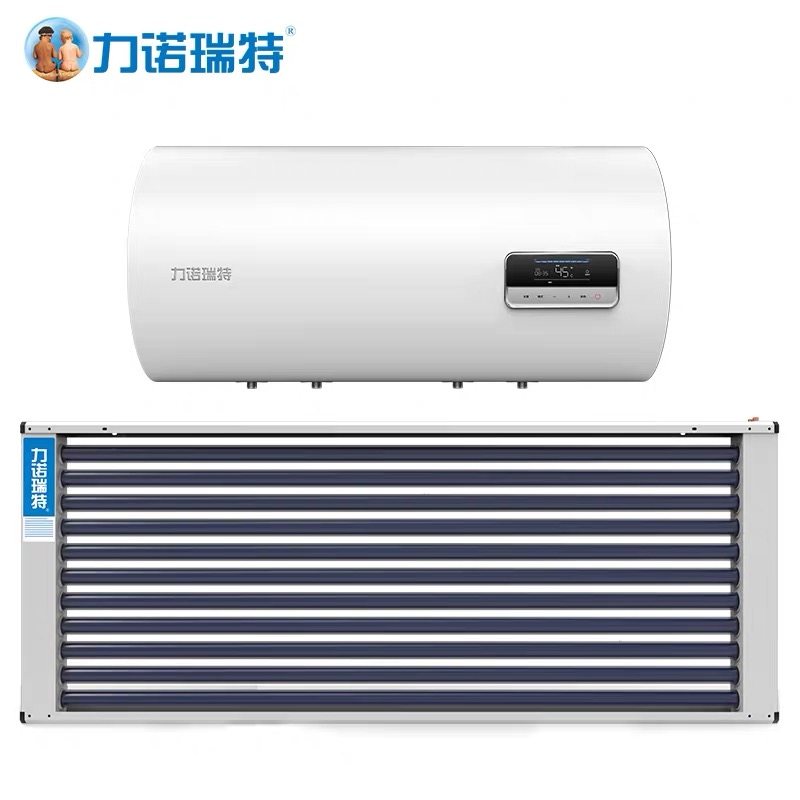力诺瑞特新款壁挂太阳能Wi-Fi智能真空管集热器单独立式水箱100升