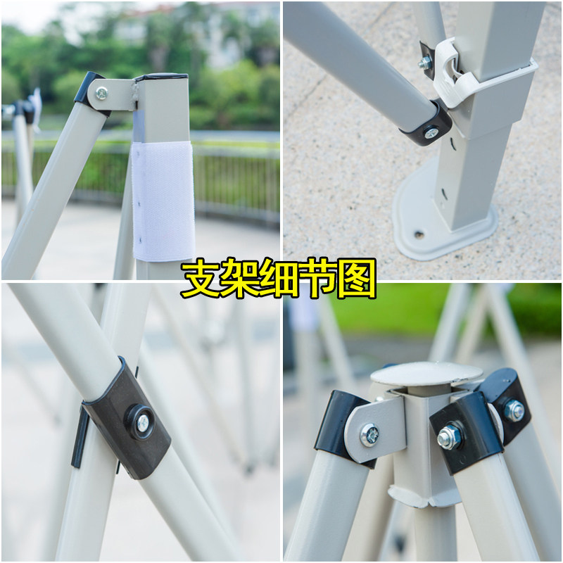 户外围布帐篷布防雨四角折叠伸缩式蓬摆摊用篷遮阳棚四脚大伞雨棚
