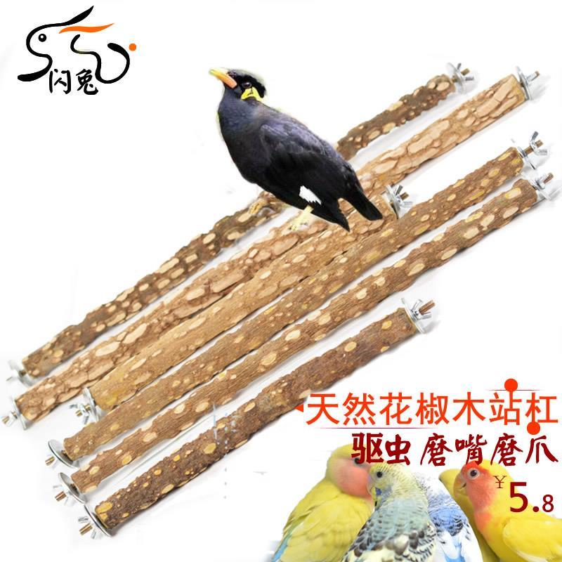 鹦鹉站架玄凤鸟秋千树枝鸟笼置物架配件大全站杆装饰座椅站棍站杠图片