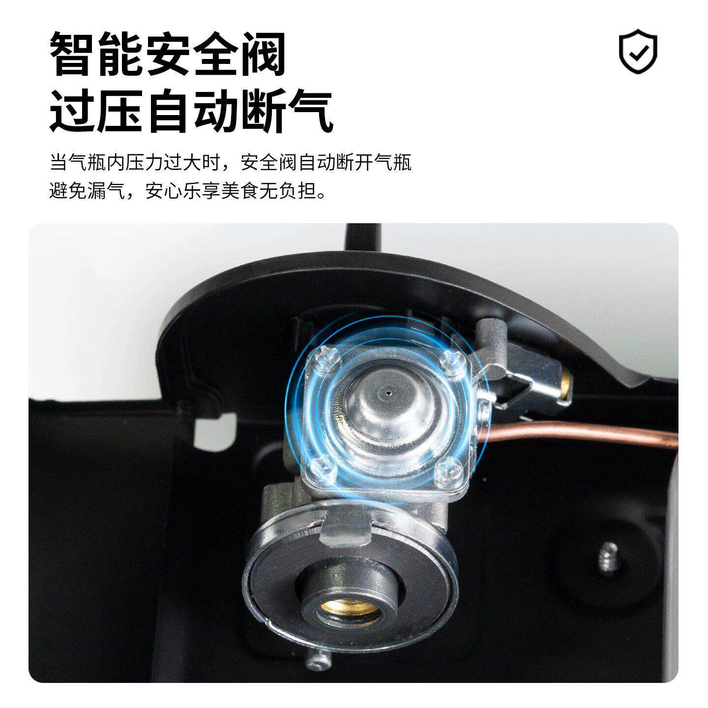 商斯用薄卡炉GHY-556户外露营便式携炉家用瓦斯卡磁炉摆超摊火锅
