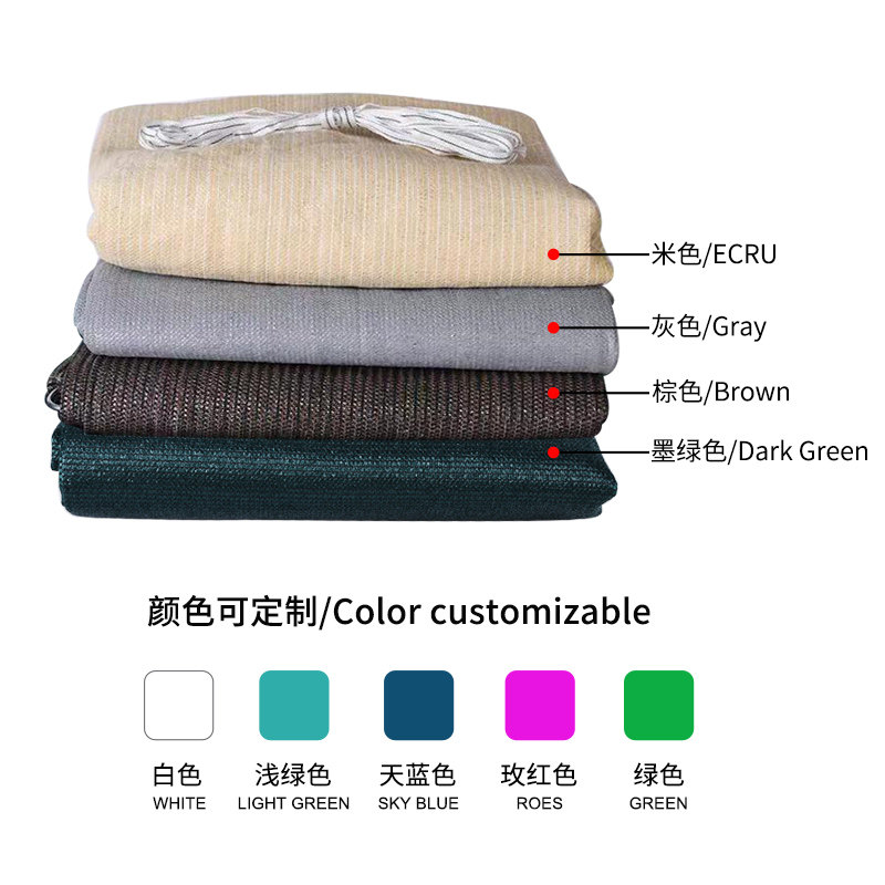 户外遮阳网阳台庭院遮阳网加密加厚防晒隔热防尘3角4边高档遮阳帆