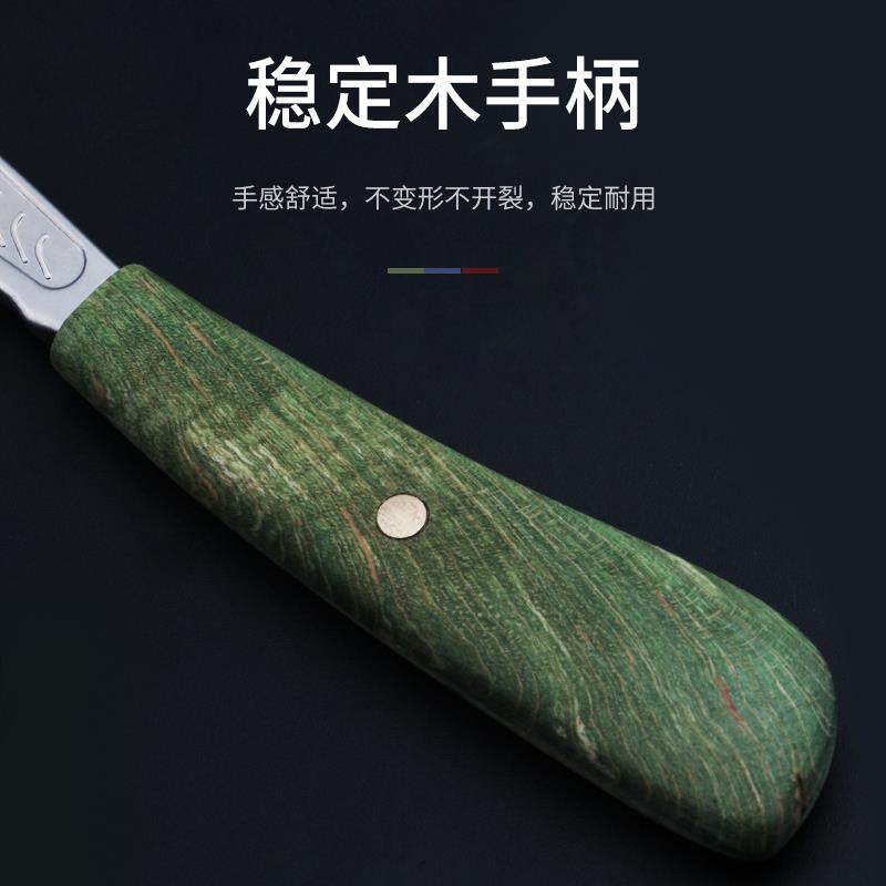 钢夫剃须刀男式剃刀刮脸刀手刮修脸刀片手动老式剃头刀理发店专用