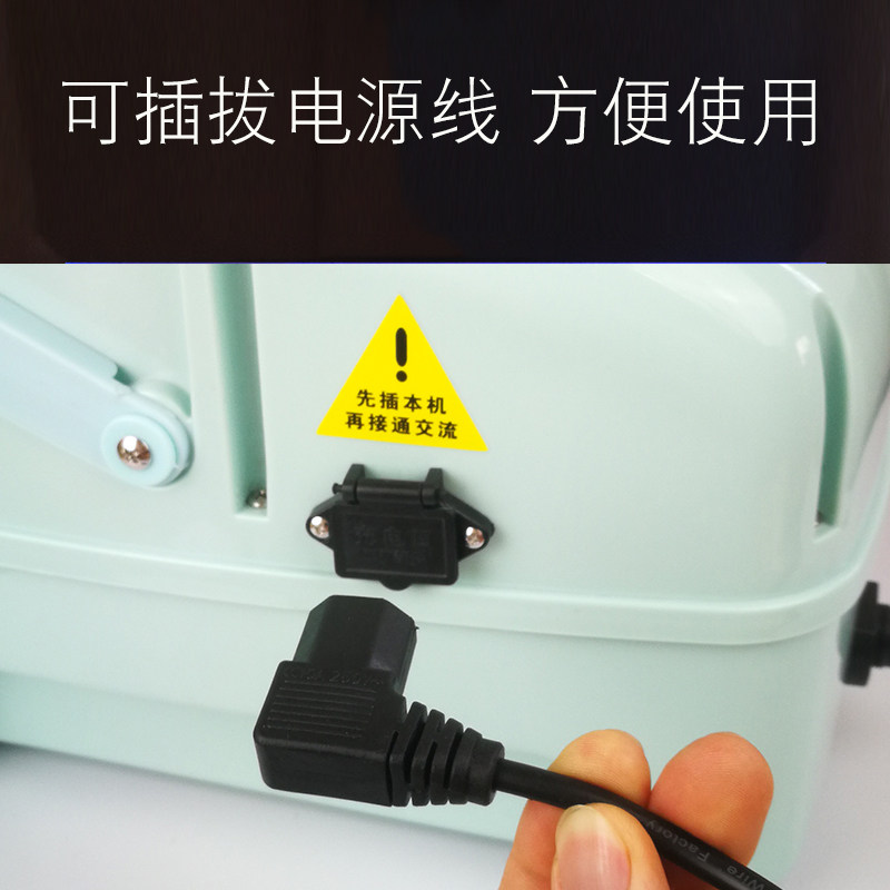 大功率锂电池充电增氧机卖鱼用便携式充氧机养鱼氧气泵大型充氧泵