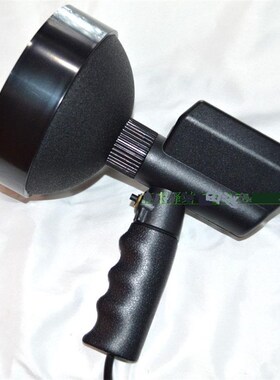 5寸7寸车载手持射灯HID氙气灯12v24v渔船探照灯钓鱼灯汽车巡视灯
