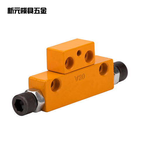 台湾模具锁模扣铁开闭器五金配件铁拉钩边锁 DTP08A/B扣机锁模器