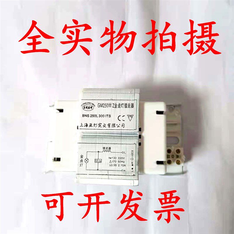 上海亚明GM250W Z金卤灯镇流器250W1000W GM400Z金属卤化物灯HID