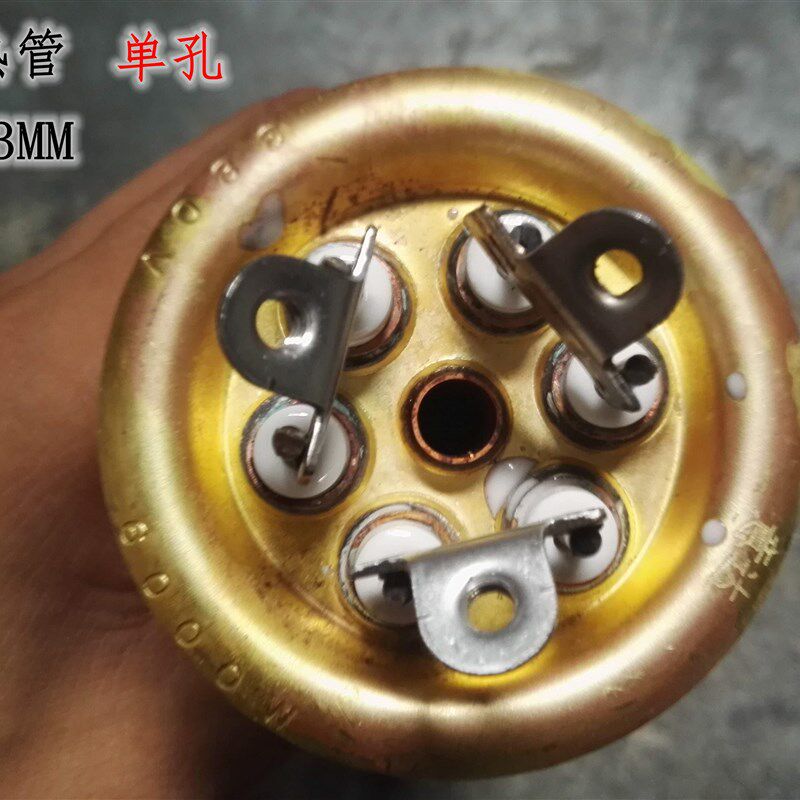 3线开水器原装长寿命意达加热管电热管380V6/9/12KW单孔加粗