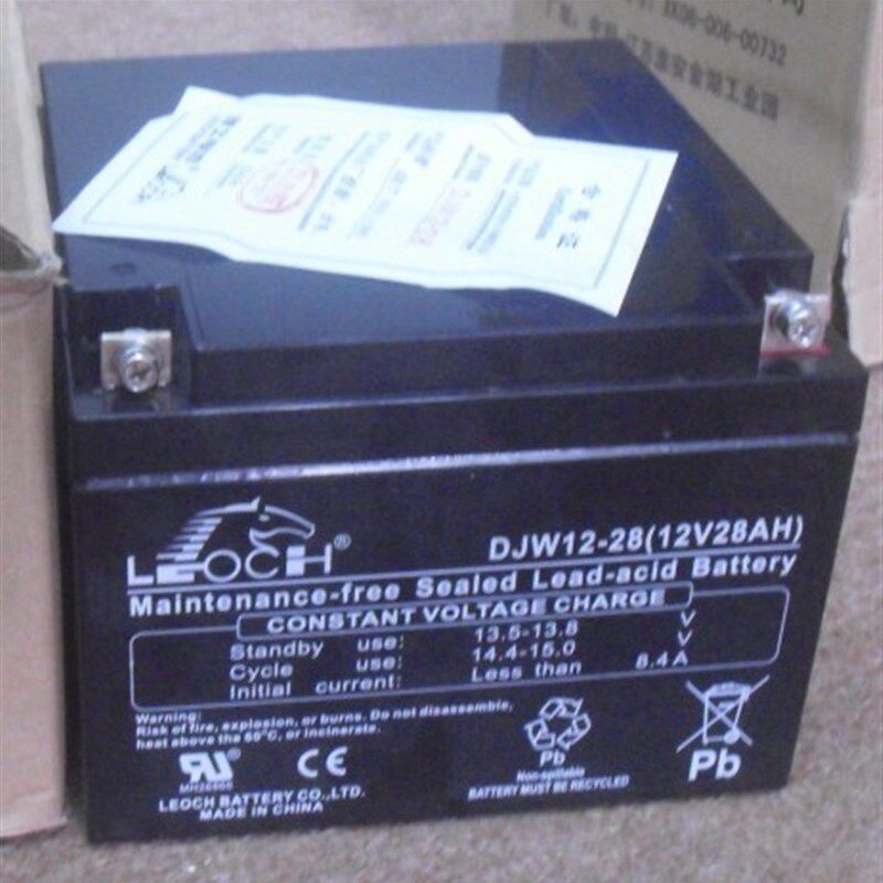LEOCH理士蓄电池 DJW12-28 12V28AH 直流屏电柜 UPS电源用电瓶