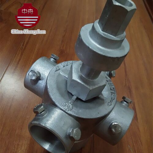 冷却塔布水器 转头洒水头 播水器 淋水头自动喷头4寸4孔铝合金
