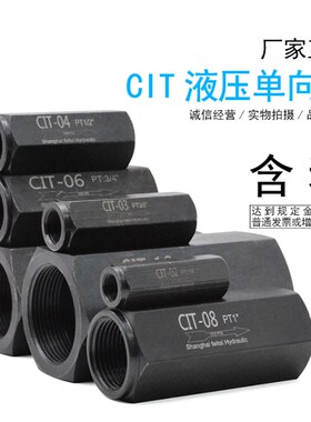 油压/液压单向阀 管式止回阀/止逆阀CIT-02,03,04,06,08