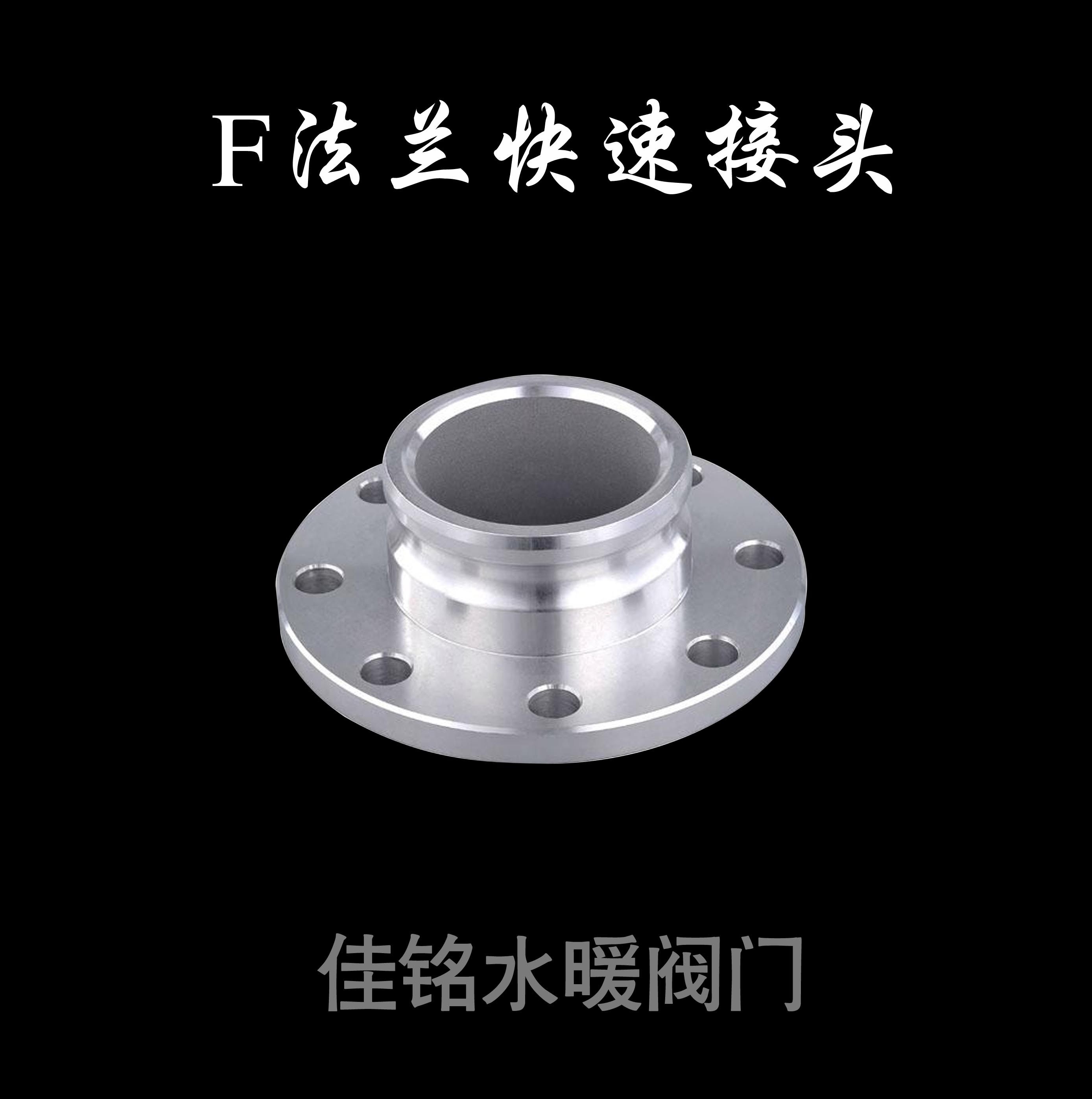 SUS304不锈钢F型快装法兰快速接头dn20 25 32 40 50 65 80 100125