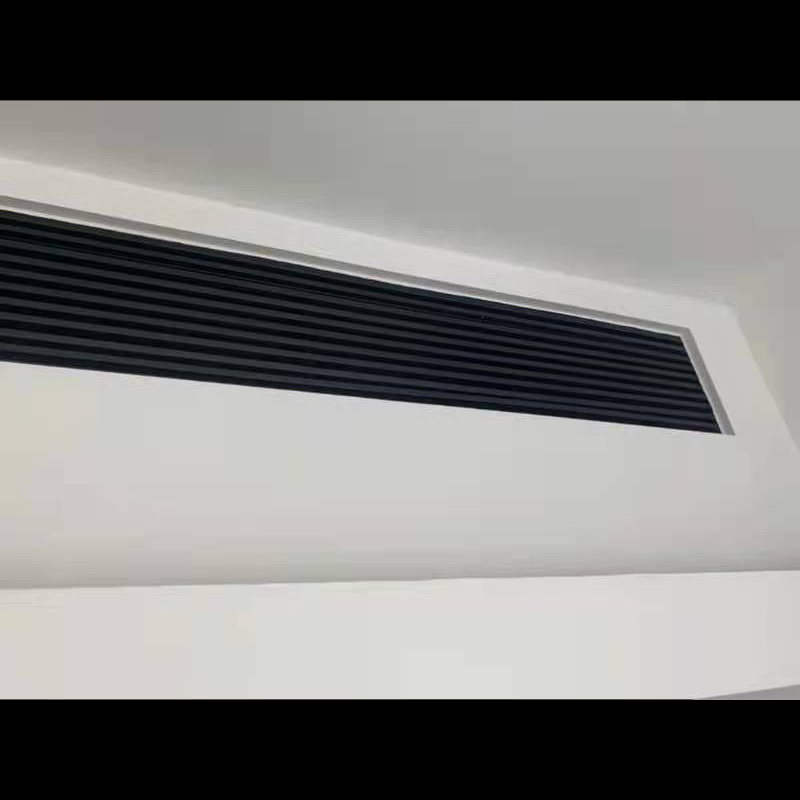 中央空调出风口极简格栅线性无边框加长隐形内嵌线型百叶风口检修