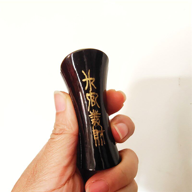 逸萱木艺楠木雕刻柳州棺材家居特产送礼个性特色有趣小饰品手把件
