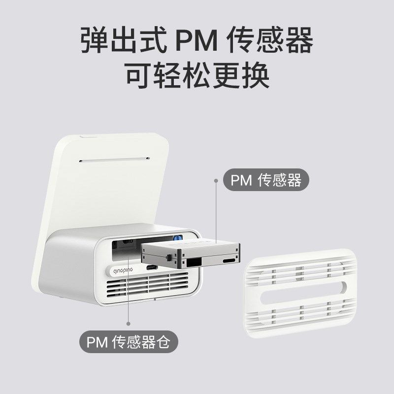 青萍空气检测仪PM2.5PM10噪音雾霾二氧化碳气体质量监测仪传感器