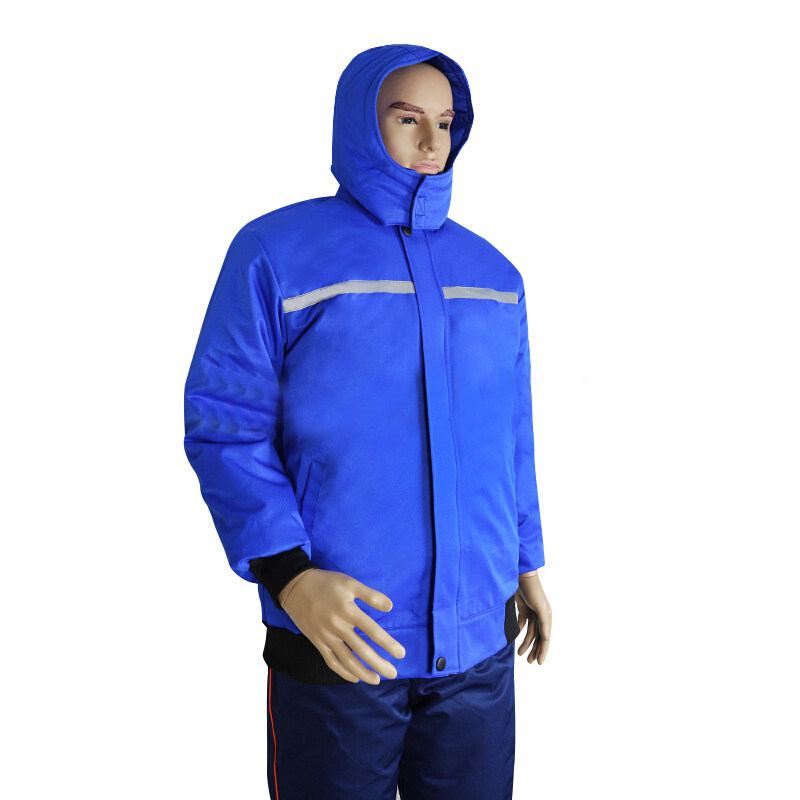 可定做加厚分体冷库防寒服工作防寒保暖冷库棉服防水耐磨冷链棉服