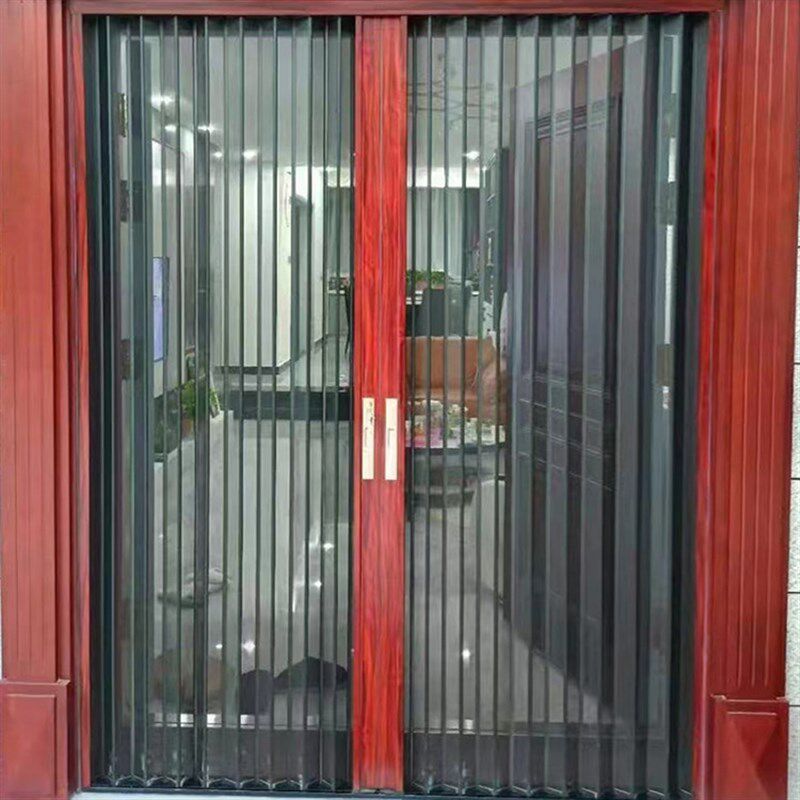 杭州市可上门测量安装金刚网折叠纱窗纱门金刚纱窗网防蚊纱窗