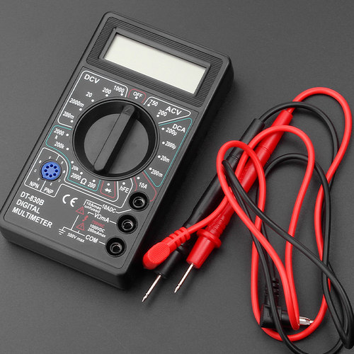 DT830B/DT832数字万用表高精度电工电子万能表维修套装测电流