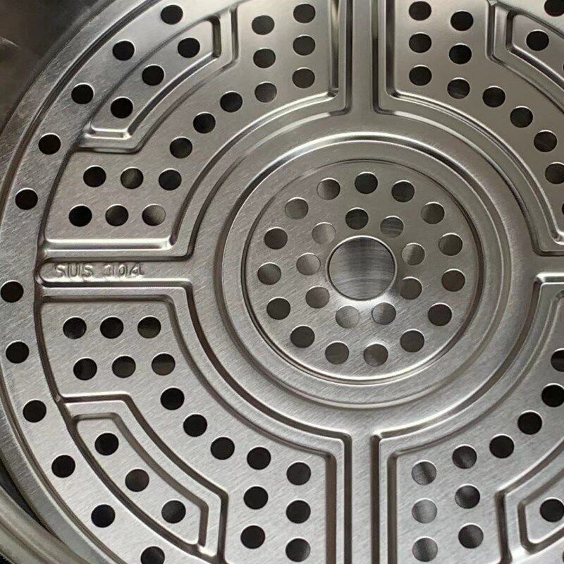 邦帝派巨厚接触全304不锈钢2层蒸锅具双层电磁炉二层汤锅蒸笼家用