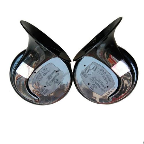 赛歌喇叭12V24V通用汽车喇叭鸣笛电喇叭高低音超响蜗牛奥迪音对装