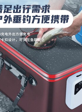 SOBO松宝鱼缸氧气泵充电两用增氧泵USB户外便携式钓鱼养鱼家用机