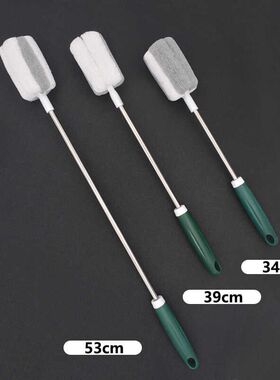 长柄杯刷清洁细杯子神器水杯清洗家用海绵刷保温杯茶杯试管花瓶刷
