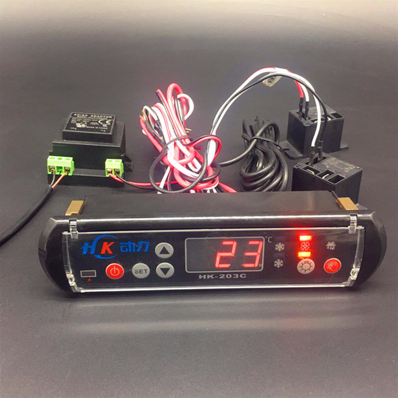 优控冰柜温度控制器全自动电子数显控温器展示柜温控仪冷藏冰箱柜