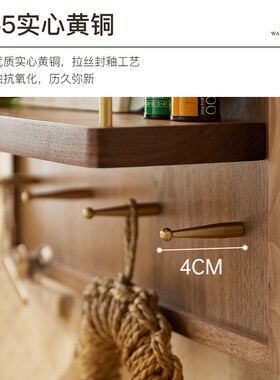 电表箱装饰画横竖款实木配电箱遮挡画置物架创意开门式电闸箱挂画