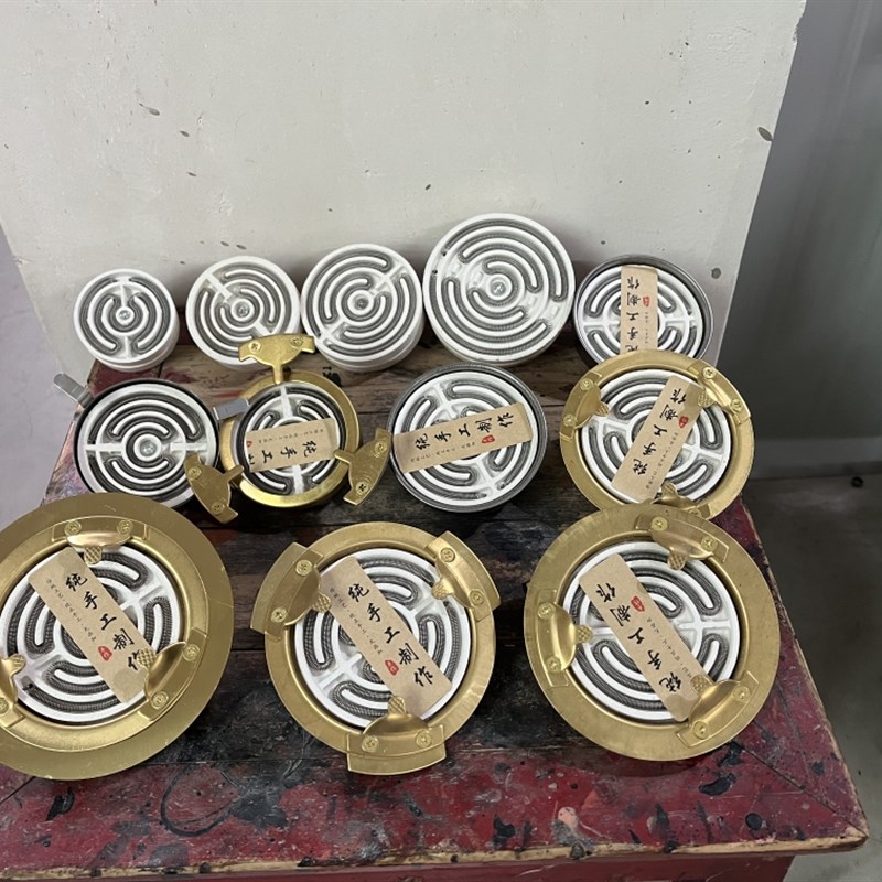 煨炉潮汇罐茶桌改电炭炉芯碳炉两用煮茶炉功夫茶大功率砂铫电炉丝