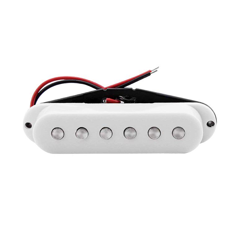 Strat ST电吉他拾音器单单单SSS单线圈低噪音48/50/52一套3个白色