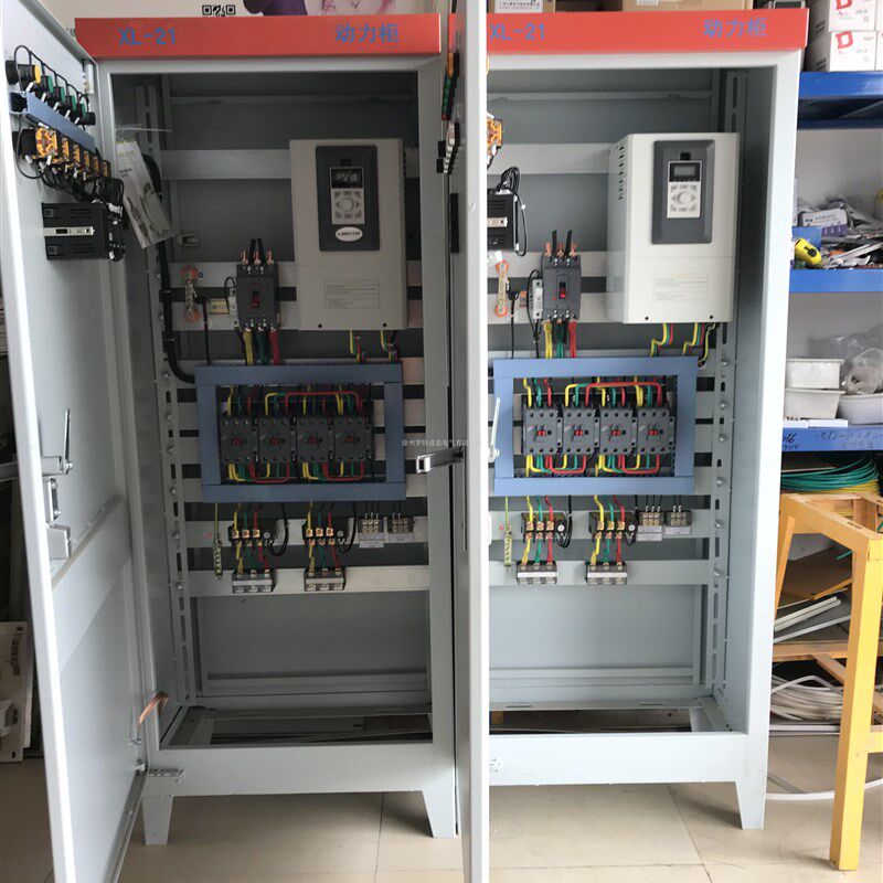 恒压供水变频配电箱风机水泵定制箱三相380一用一备控制箱柜2.2KW