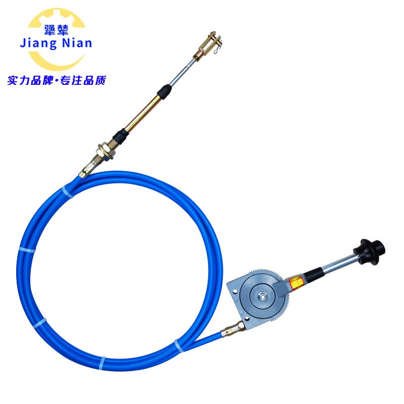 适配中大型挖掘机改装手动油门线油门控制器加粗硬线油门推拉熄火