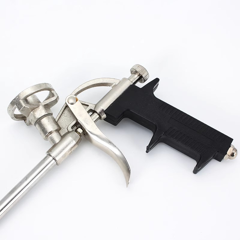 聚氨酯泡沫专用压胶免清洗门窗密封填缝发泡胶枪打胶神器图片