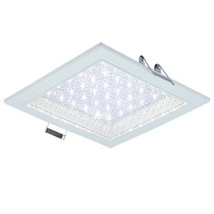 方形嵌入式led厨卫灯开孔1717cm暗装卫生间厕所30x30吊顶厨房灯