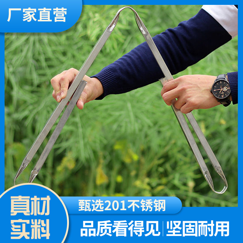 201不锈钢粪桶架不锈钢挑水桶架家用储水桶屎料桶施肥农村担固定