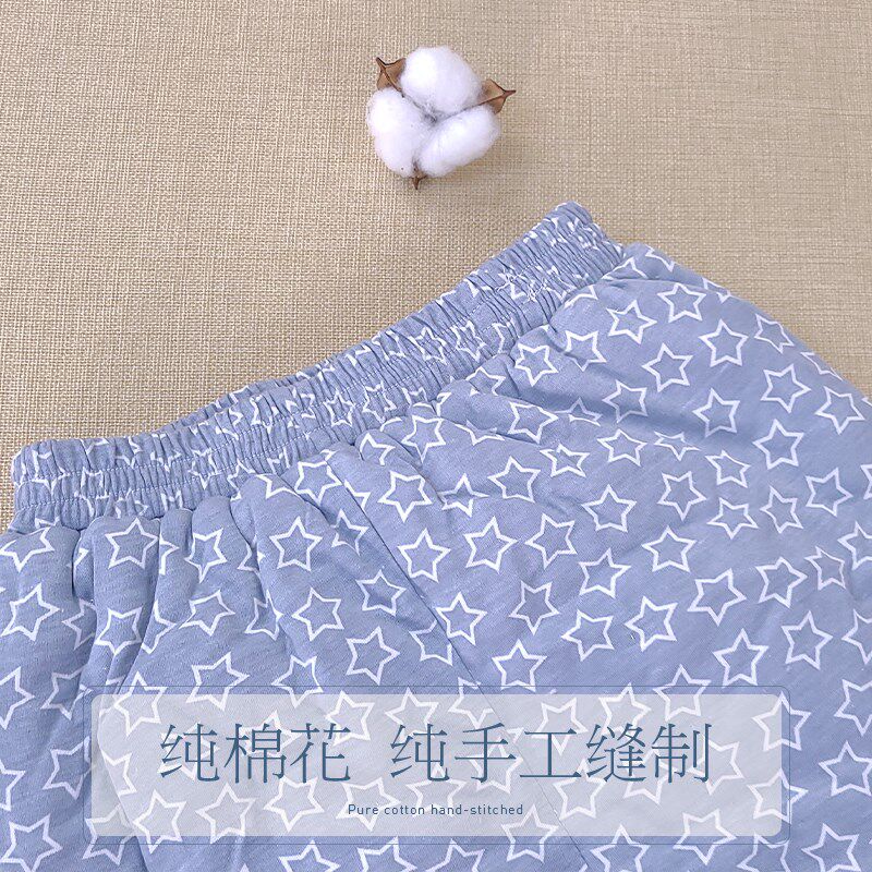 纯棉花手工女士薄款棉裤妈妈秋冬季保暖裤大成人修身居家内胆打底