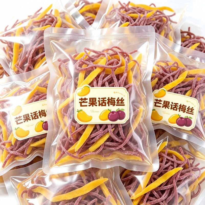 超低价】芒果话梅丝酸甜芒果干青梅丝梅条办公室宿舍休闲解腻零食
