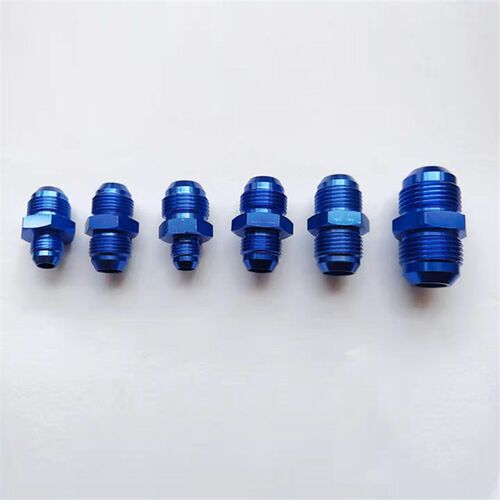 汽车油冷AN4AN6转an8AN10转an12双头外丝接头,an6AN8an10转接头