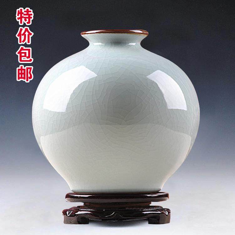 景德镇陶瓷花瓶摆件客厅插花中式花瓶
