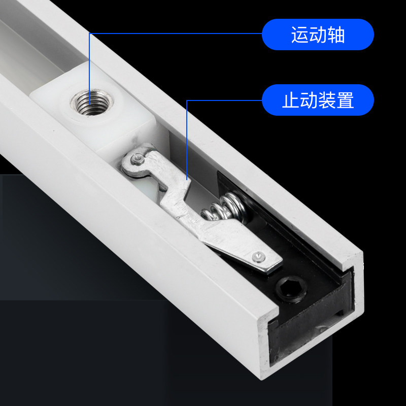 隐形门自动闭门器液压缓冲木门房门带90度定位暗门暗藏暗装闭合器