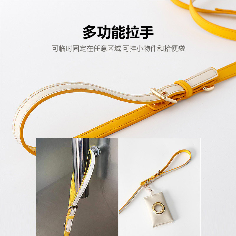 狗狗牵引绳背心式小型犬遛狗绳子宠物胸背带夏天比熊狗链泰迪博美