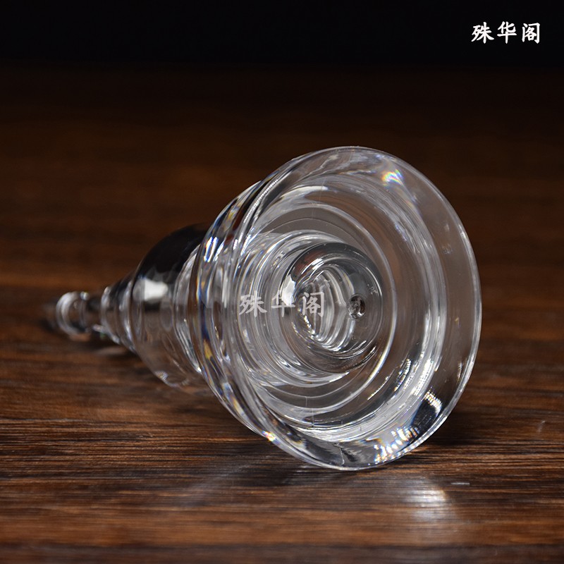 藏传民族用品供奉家用 水晶佛塔 舍利塔 高11cm 装jiachi品